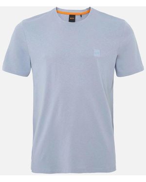 BOSS Relaxed Fit Tales T-Shirt - Blue