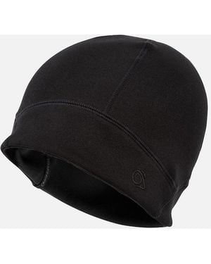 Craghoppers Prostretch Warm Winter Beanie Hat - Black