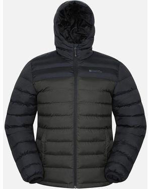Mountain Warehouse Seasons Ii Camo Padded Jacket - Black