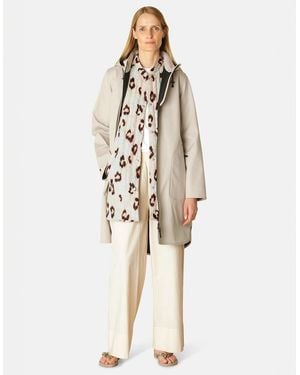 Ilse Jacobsen Raincoat Rain128 - Natural