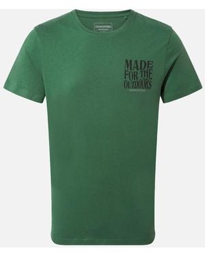 Craghoppers Lucent Authentic Short-Sleeved T-Shirt - Green