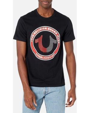 True Religion T Shirt Summer Top - Black