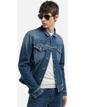 Replay Denim Jacket 009 Med - Blue