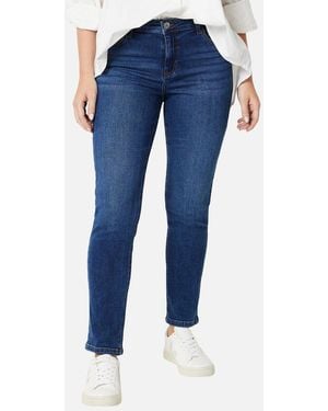 Dorothy Perkins Ladies Comfort Stretch Slim Jeans - Blue