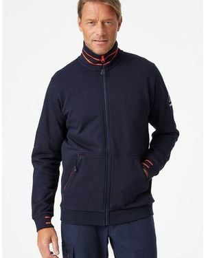 Helly Hansen Workwear Kensington Zip Sweatshirt - Blue