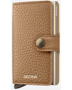 Secrid Pebble Mini Wallet Cappuccino - Natural