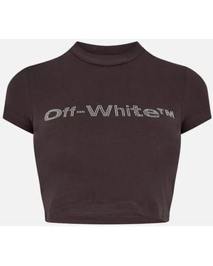 Off-White c/o Virgil Abloh Bling Bounce 90S Fit Tee Dark - Purple