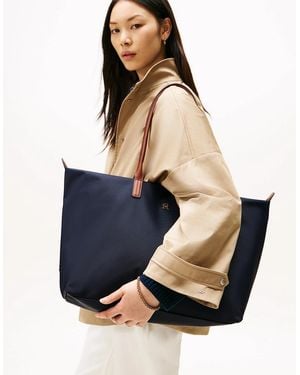 Tommy Hilfiger Popette Maxi Tote Bag - Blue