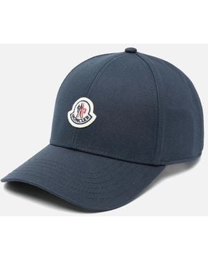 Moncler Archive Logo Cap - Blue