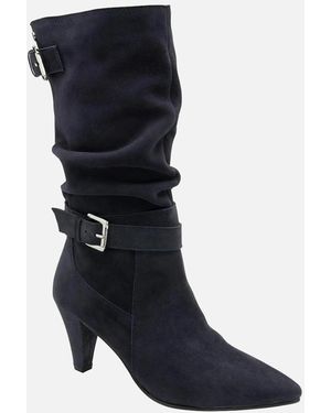 Ravel Guise Calf Boots - Blue