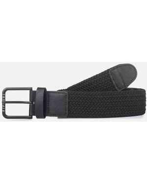 Rip Curl Rip Curl Hope Rope Metal Buckle Woven Belt - Black