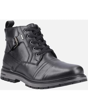 Pod Eros Leather Boots - Black