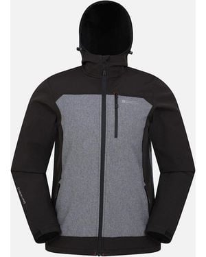Mountain Warehouse Illuminate Ii Soft Shell Jacket - Black