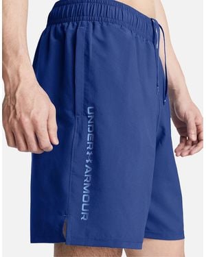 Under Armour Tech Woven Wordmark Shorts (Tech) - Blue