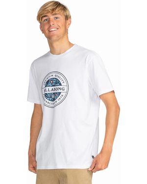 Billabong Rotorfill Crew Neck T-Shirt - White