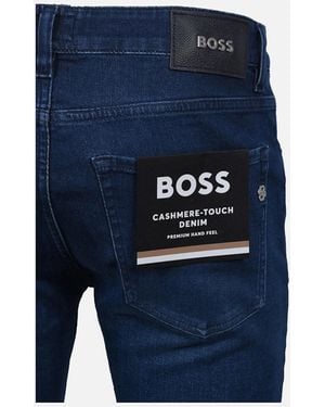BOSS Boss H-Delaware Cashmere Touch Denim - Blue