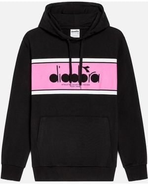 Diadora Wild Logo Hoodie - Black
