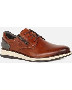 Rieker Bowler Shoes - Brown
