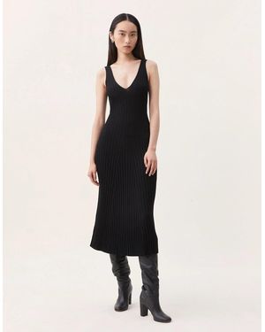 NINETY PERCENT Olympia Dress - Black