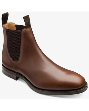 Loake Chatsworth Leather Chelsea Boot - Brown