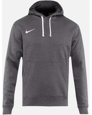 Nike Sportswear Park 20 Charcoal Fleece Pullover Hoodie - Blue