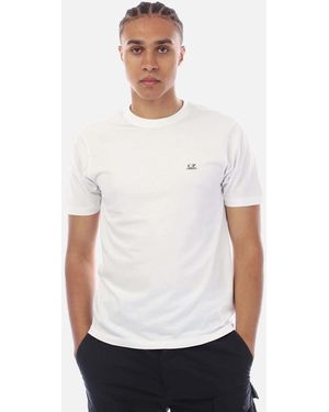 C.P. Company 30/1 Back Goggle T-Shirt - White