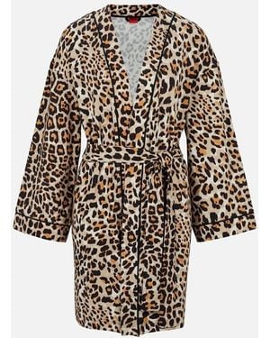BOSS Leo_Kimono Dressing Gown - White