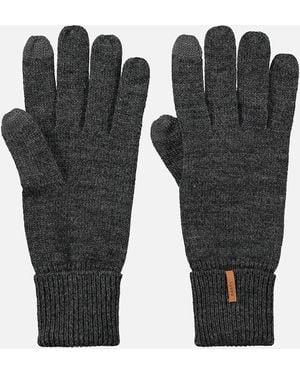 Barts Touch Knitted Gloves - Black