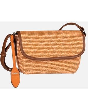 Gabor Eleanor Flap Messenger Bag - White