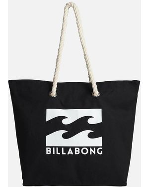 Billabong Essential Bag Cotton Beach Tote Bag - White