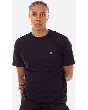 C.P. Company 30/1 Back Goggle T-Shirt - Black