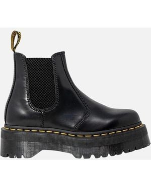 Dr. Martens 2976 Quad Platform Chelsea Boots - Black