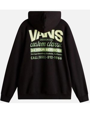 Vans Shop Front Pullover Hoodie - Black