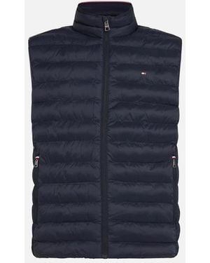 Tommy Hilfiger Packable Recycled Vest Dw5 Desert Sky - Blue