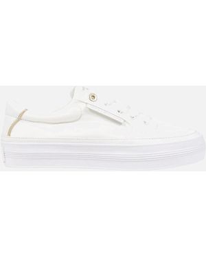 Tommy Hilfiger Cotton Casual Shoes - White