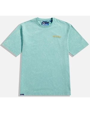 Penfield Dusty Whale Scene T-Shirt - Blue