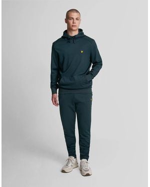 Lyle & Scott Sports Fly Fleece Trackies - Blue