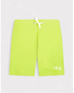 Amiri Core Logo Swimtrunk Lime - Yellow