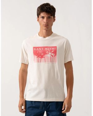 GANT Graphic T-Shirt - White