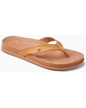Reef Cushion Porto Cruz Flip Flop Natural - Pink