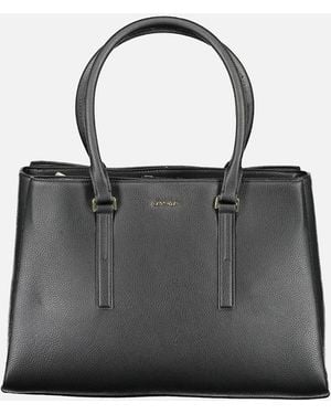 Calvin Klein Urban Shoulder Bag With Three Compartments - Black