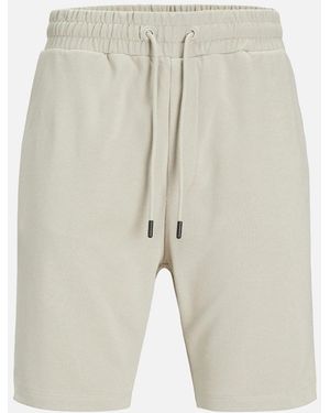Jack & Jones Gordon Bradley Sweat Shorts - Natural