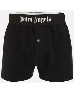 Palm Angels Long Boxers - Black