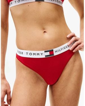 Tommy Hilfiger Heritage Classic Thong Primary - Red