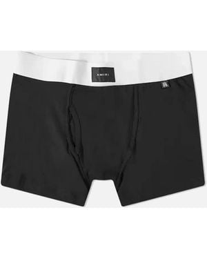 Amiri Front Label Boxers - Black