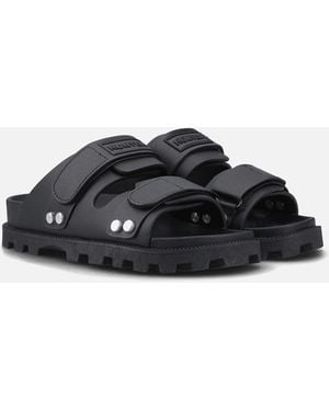 HUNTER Vegan Sandal Synthetic Sandals - Black