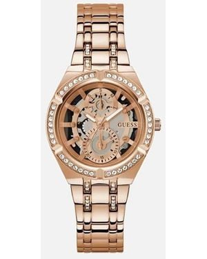 Guess Quartz Analog Stainless Steel Watch - White