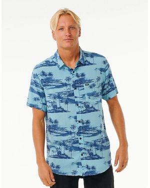 Rip Curl Rip Curl Party Pack Short Sleeve Shirt - Blue