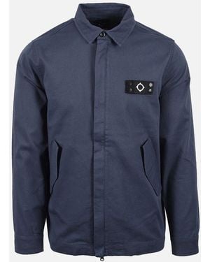Ma Strum Mizzen Harrington Jacket Ink - Blue