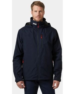 Helly Hansen Crew Hooded Midlayer Jacket 2 - Blue